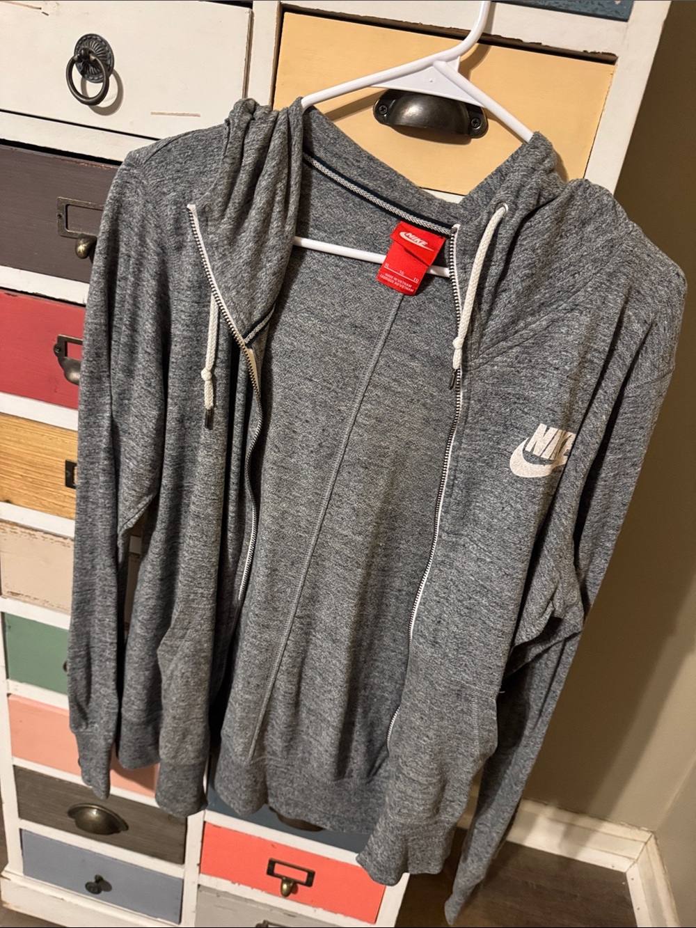 Women’s Grey Nike Jacket with Hood